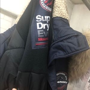 Superdry Parka Coat (Size M)